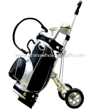 Golf trolley pen holders