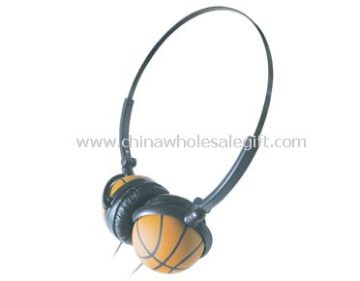 FOLDABLE BASKETBALL STEREO HEADPHONE