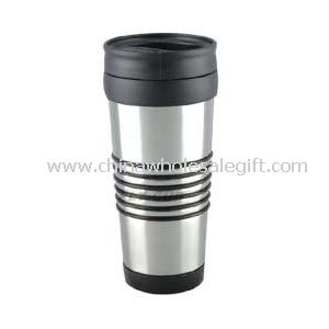 14oz S/S Outer W/Plastic Liner Travel Mug