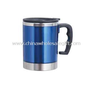 16oz Plastic Outer W/S/S Liner Travel Mugs