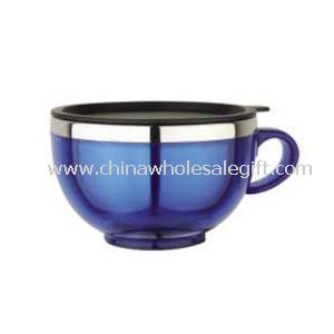 Plastic Outer W/S/S Liner Travel Mug