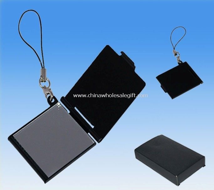 Metal Keychain Name Card Holder