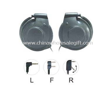 EAR-HOOK AVIATION STEREO HEADPHONE