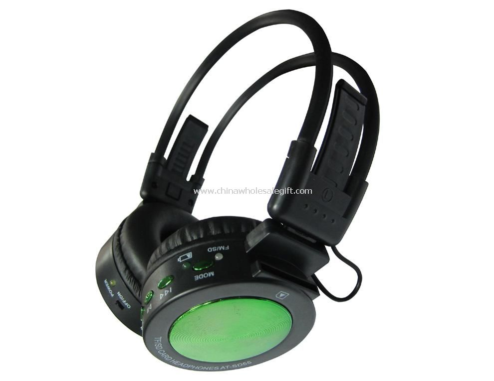 WIRELESS SD CARD HEADPHONE
