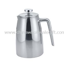 Chrome Double wall coffee press