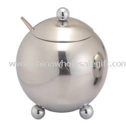 Sugar Pot & Spoon