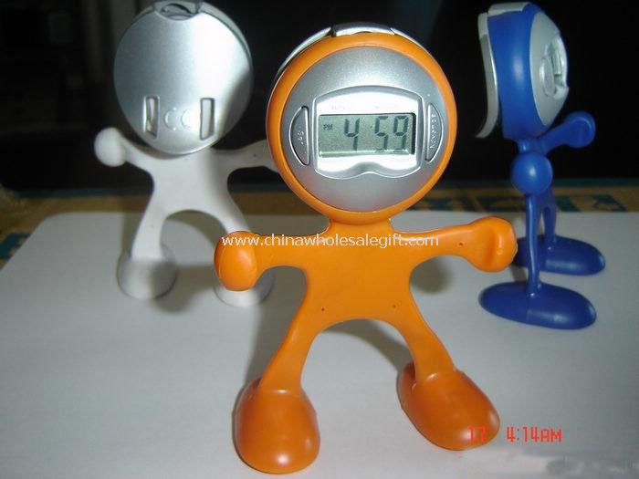 Human shape Clock
