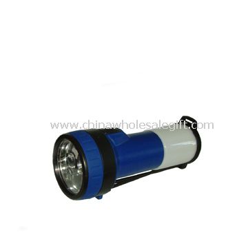 5pcs white LED and 1red LED Flashlight