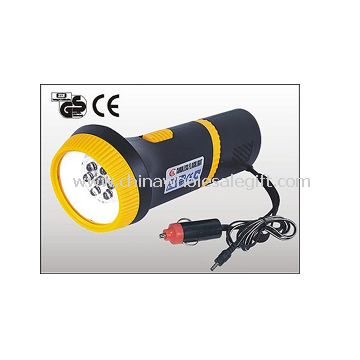 7pcs LED Rechargeable Plastic torch