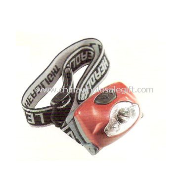 1pcs 0.5W led and 2pcs white led headlamp