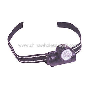 4pcs white LED headlamp
