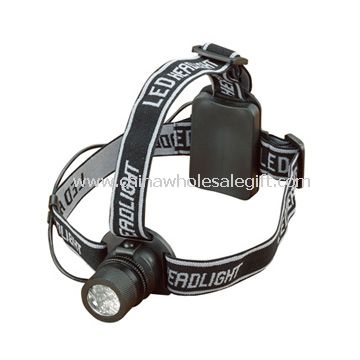 aluminum body 9 LED headlamp