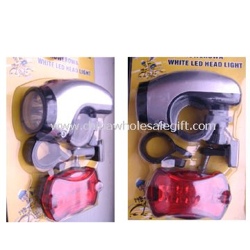 5LED straw hat white  LED Bicycle Light