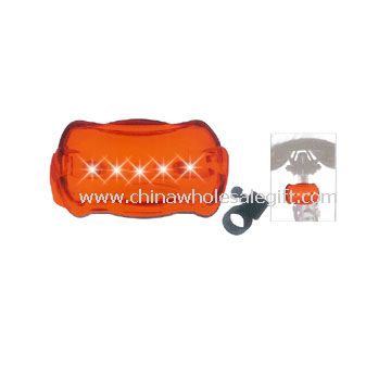5pcs Red LED Bicycle Light