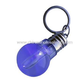 1pcs bulb light keychain