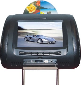 USB Support 7 inch Headrest DVD player
