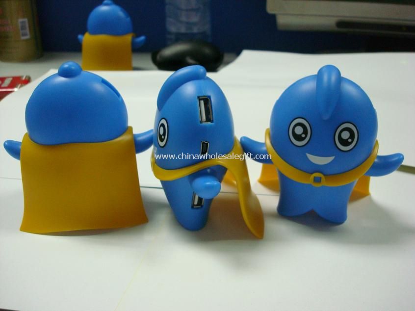 Plastic Cartoon USB Hub