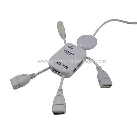 7 Port Man shape USB Hub