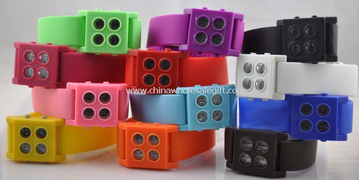 4 eyes silicon watch