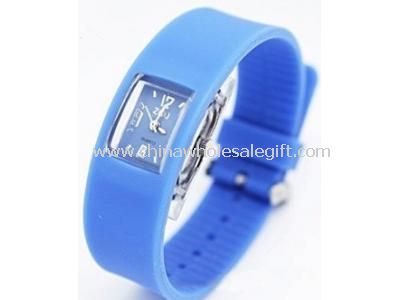 chewing gum quartz silicon watch