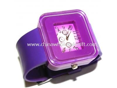PVC band quartz watch
