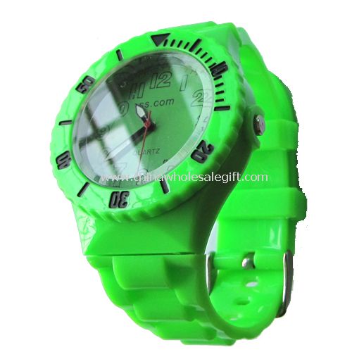 Siicone band watch