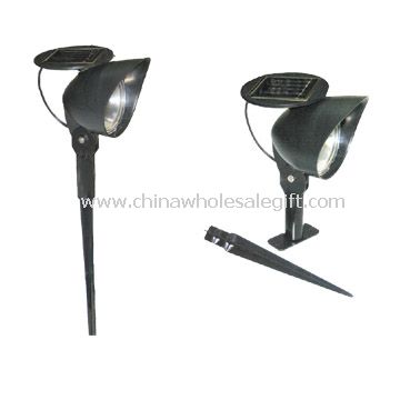 Solar Garden Light and Solar Door Plate Light