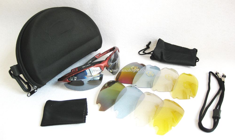 Replaceable glasses with Bag