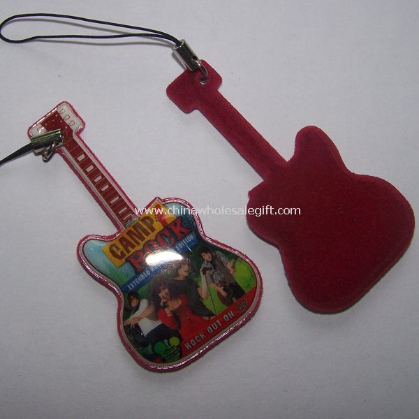 Guitar mobile phone cleaner