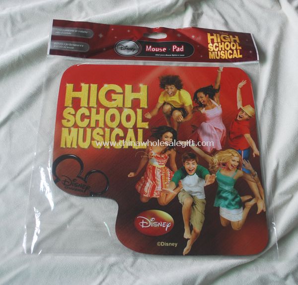die-cut mouse pad