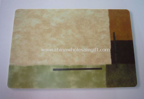 PVC thin table mat