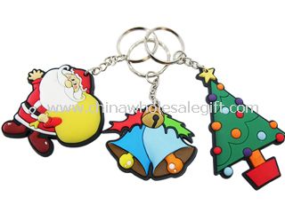 Christmas PVC Keychain