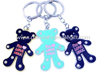 Metal Cartoon Keychain