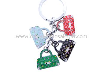 Metal Handbag Keychain