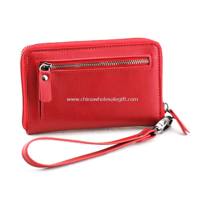 leather women wallet
