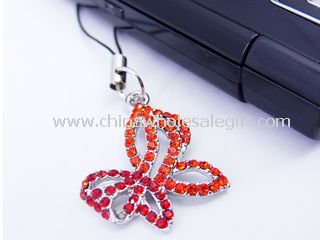 shining Metal Mobile Strap
