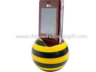 Ball mobile phone holder