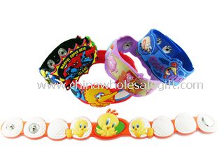 Promotional silicone wristband