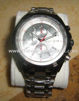 stainless steel watch