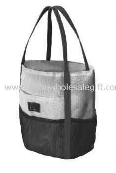 Beach mesh tote