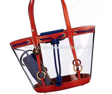 Drawstring PVC Lady Bag