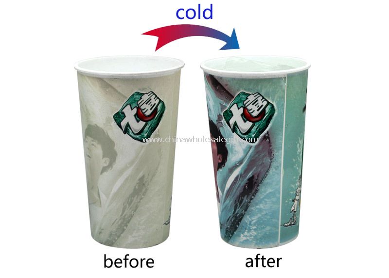 Cold Change Plastic Cup