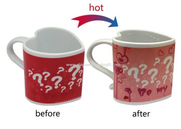 Hot color change love cup