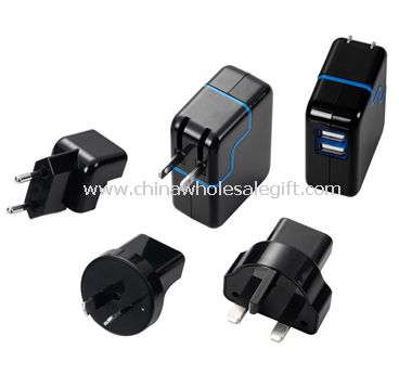Interchangeable travel charger
