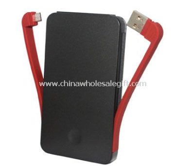 Cable inside Power bank