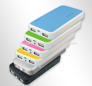 UV Rubber Aluminum alloy power bank