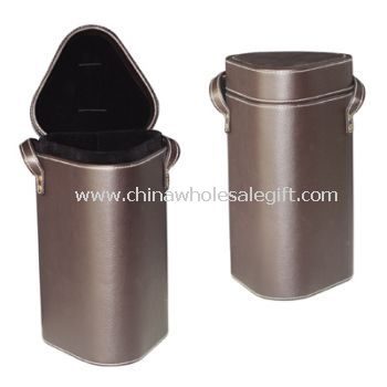 Portable PU Wine Box