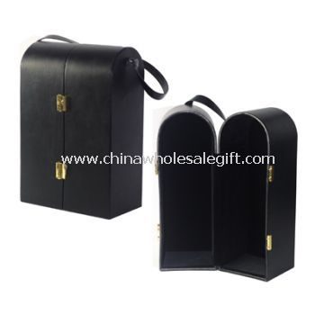 PU Leather Wine Packaging Box