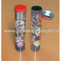 Round Tin Container