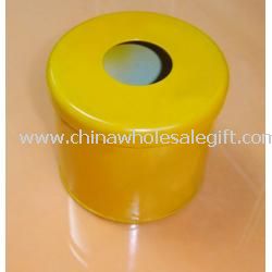 Yellow Round Tin Box